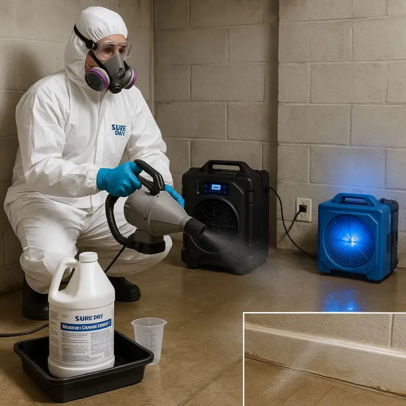 Sanitization and Odor Removal process in Plymouth, NC