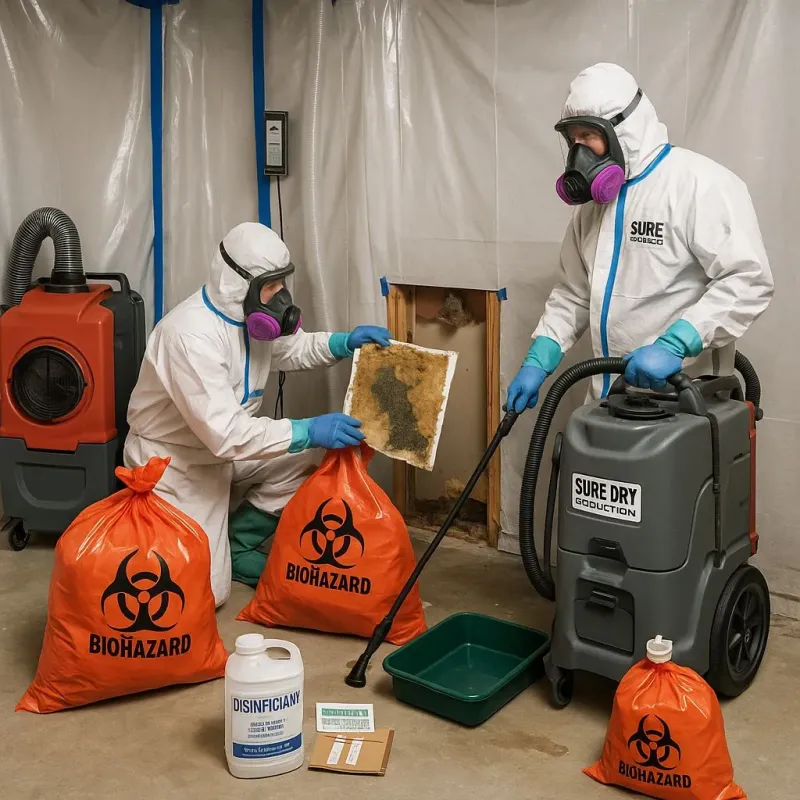 Contaminated Water Handling Protocols process in Plymouth, NC
