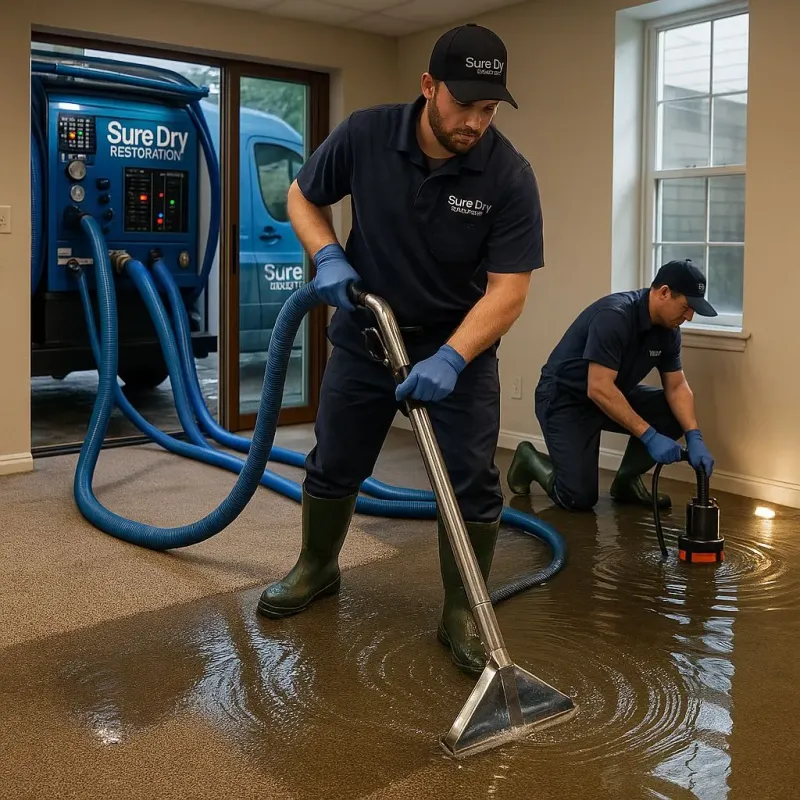 Water Extraction and Removal process in Plymouth, NC